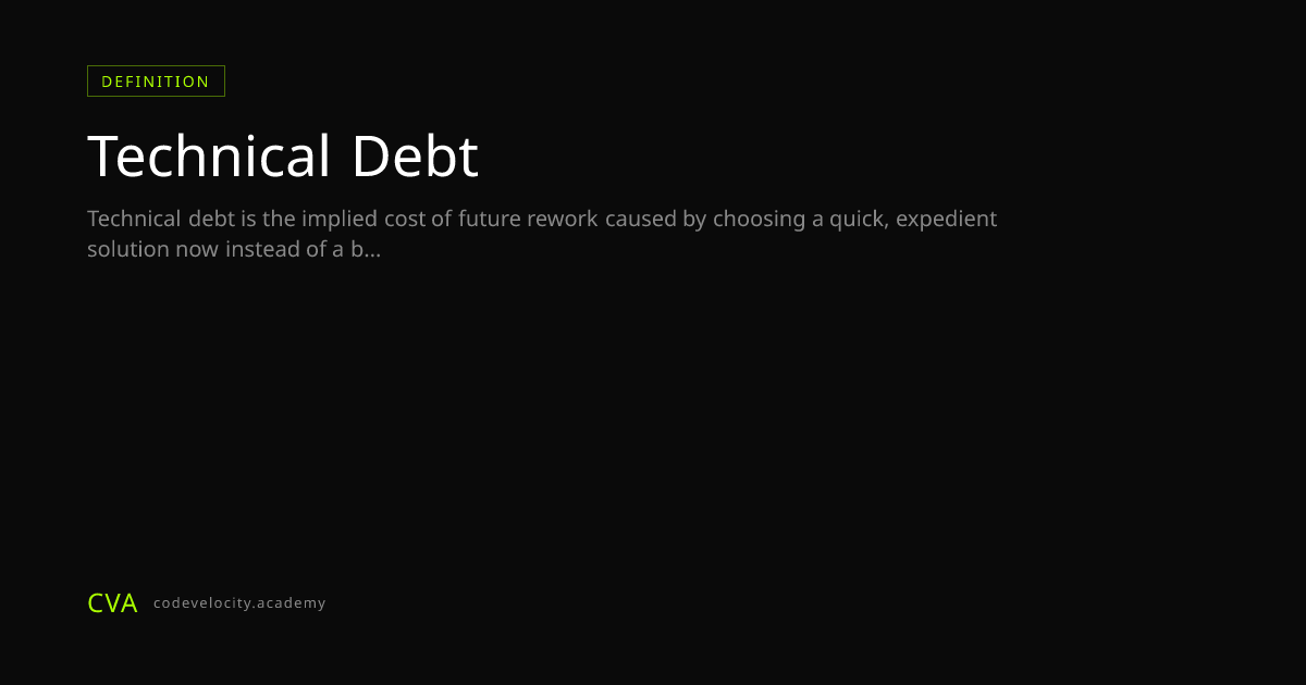 What Is Technical Debt? Definition, Types & How AI Helps Reduce It