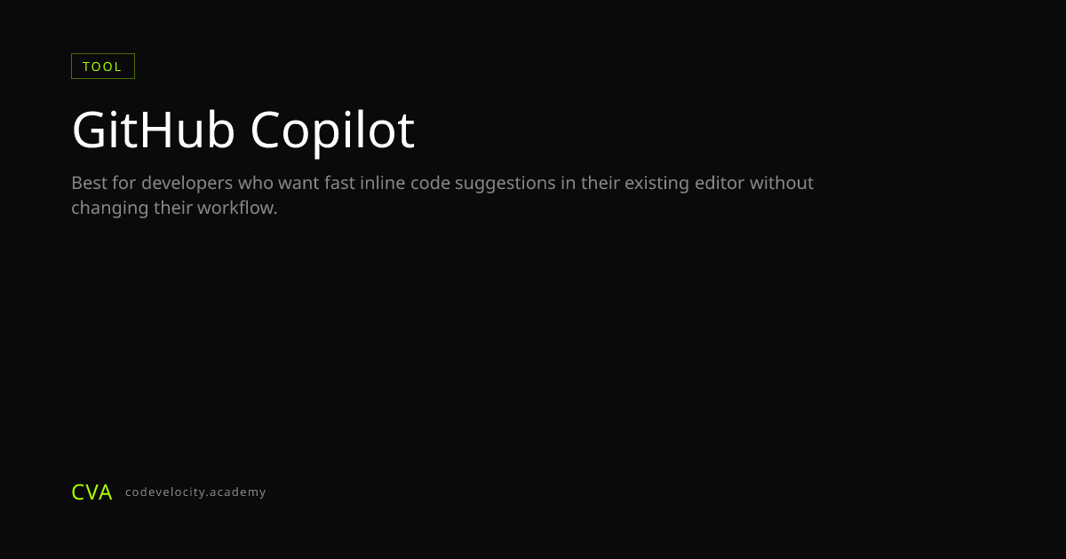 GitHub Copilot: AI Pair Programming by GitHub